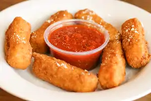 Order Mozzarella Sticks  food online from Charlie Foxe's Pizza store, St. Charles on bringmethat.com