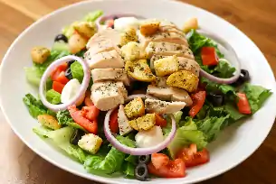 Order Positona Salad  food online from Charlie Foxe's Pizza store, St. Charles on bringmethat.com